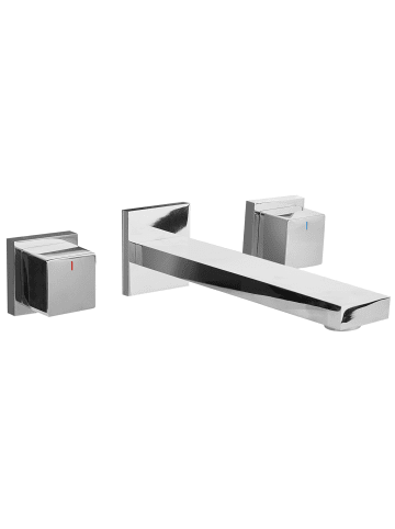 2-tlg Wasserhähne PAILON in Silber