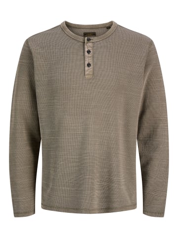 Langarm-T-Shirt in Crocodile