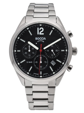 Herrenuhr Chronograph Titan Anthrazit