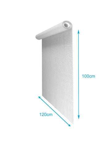 Fliegennetz aus Fiberglas Meterware Maschenweite 1,2mm in Weiß - Breite 120cm