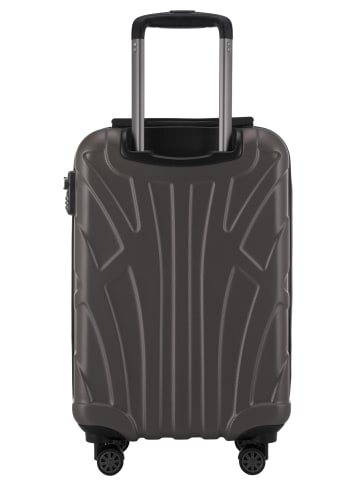 Handgepäck Koffer 55x35x20 cm Flugzeug-Trolley Koffer 34 L Bordgepäck in Titan