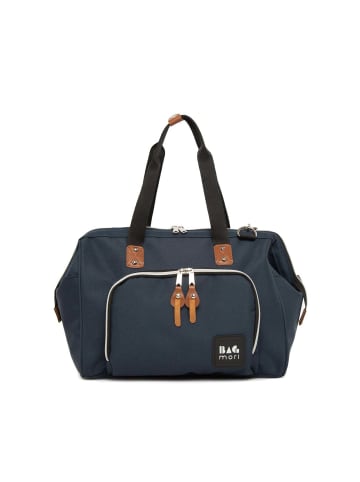 Wickeltasche - Schultertasche in Marineblau