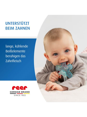 Bite&Cool Kühlbeißring in Blau ab 3 Monate