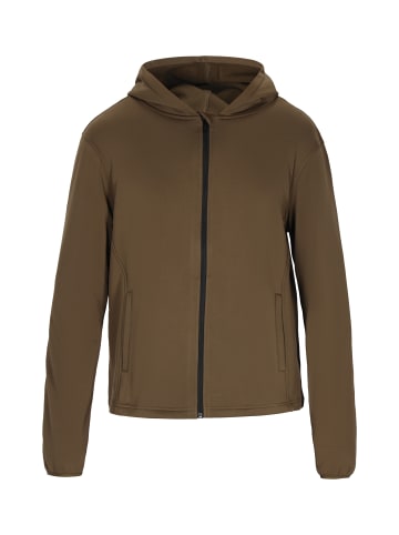Herren Jacke in Khaki Schwarz