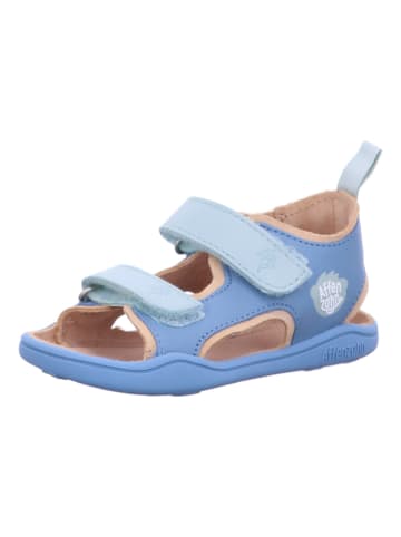Sandalen Kinder Sandale Leder Airy Hai in Blau