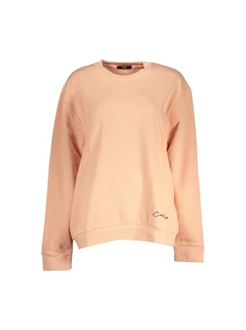 Pink Rosa Polyester Damen Sweatshirt