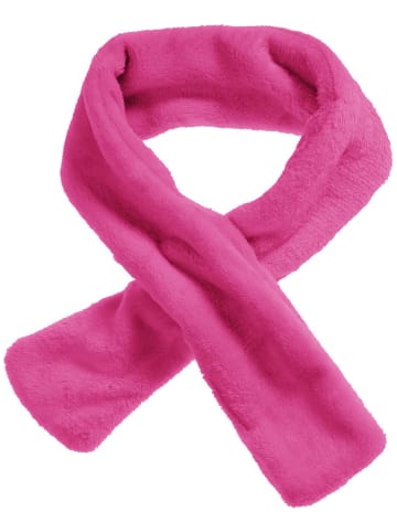 Kuschel-Fleece-Steckschal  in Pink