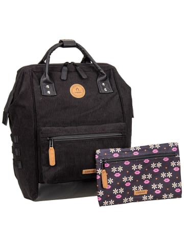 Rucksack Adventurer Recycled Velvet Medium in Brighton