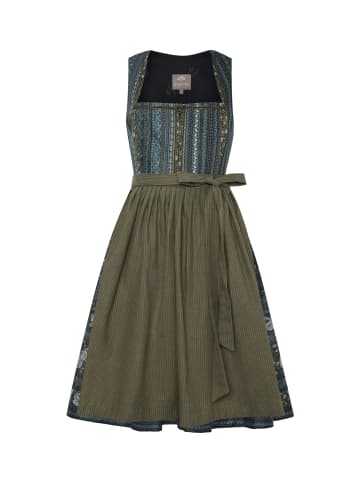 Dirndl aus Jacquard-Streifen