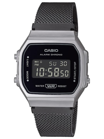 Vintage Digitaluhr Schwarz