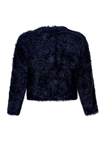 Strickbolero mit Struktur in Night Sky