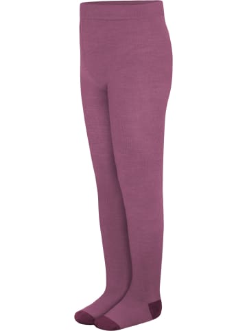 Kinder Merino Strumpfhose Luzern in Bordeaux