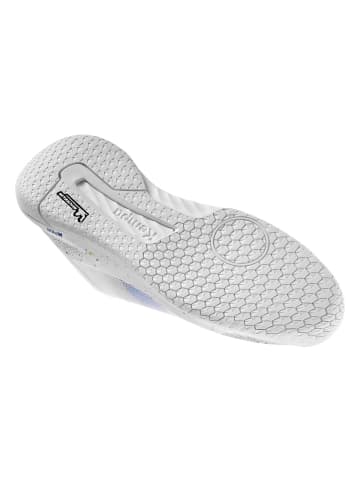 Hallen-Sport-Schuhe Kourtfly in weiß/blau