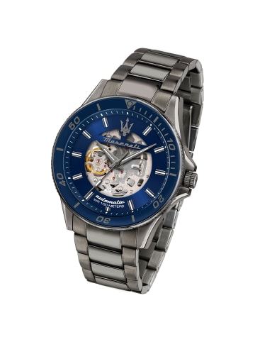 Automatik-Armbanduhr Maserati Sfida grau groß (ca. 44mm)