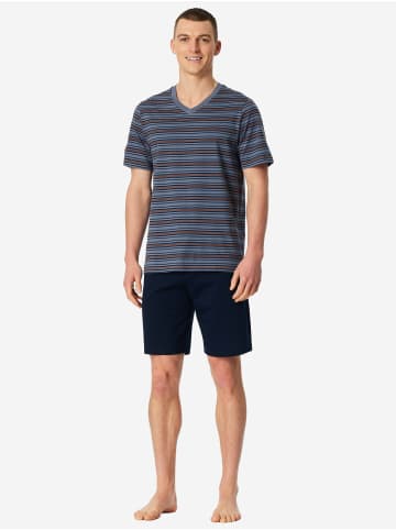 Pyjama Casual in blaugrau