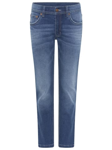 Regular-fit-Jeans in blue stone washed