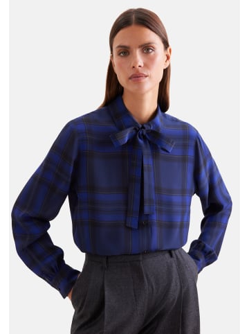 Hemdbluse Regular in Mittelblau