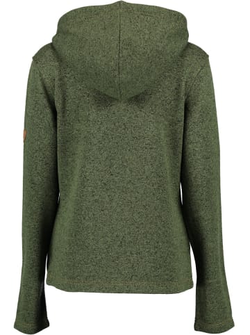 Strickfleecejacke Adisur in trachtengrün