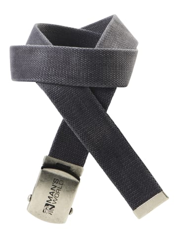 Stoffgürtel in grau used