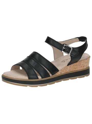 Sandalette in BLACK NAPPA