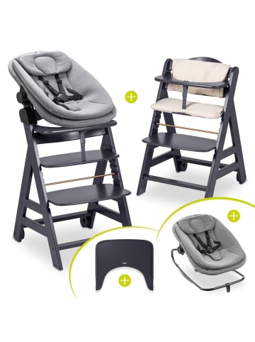 Beta Plus Natural 5-tlg. Newbornset in schwarz,grau