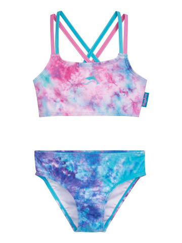 UV-Schutz Bikini Batik in türkis
