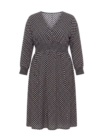 Midikleid in schwarz