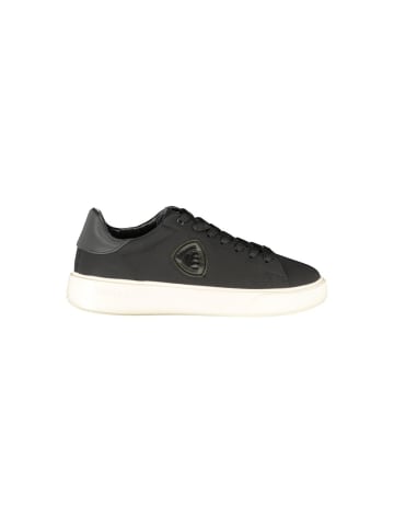 Schwarz Leder Herren Sneaker