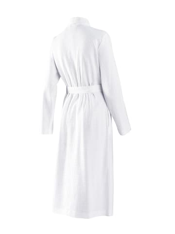 JOOP! BADEMANTEL UNI PIQUÉ Damen-Kimono 36/38, Weiß