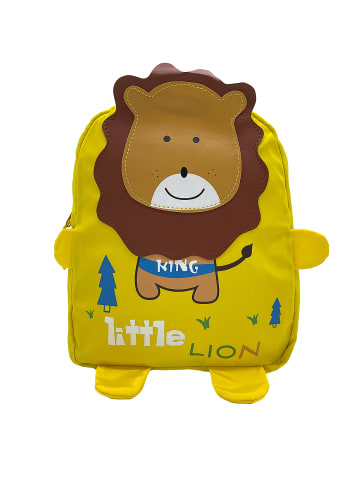 Süßer Rucksack mit Tieren Kinder Kita Ranzen Modern in Gelb-2