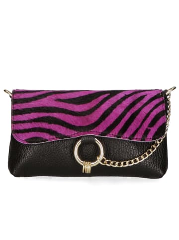 Unterarmtasche in ZEBRA FUCHSIA