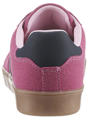 Sneaker in pink-blau