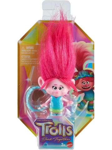 DREAMWORKS TROLLS Spielfigur Gemeinsam Stark Königin Poppy Plüschhaar 3+ HNF06