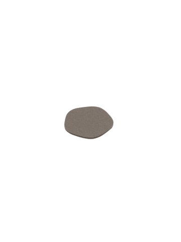 Filz-Untersetzer Pebble in Graubraun | Taupe (35)