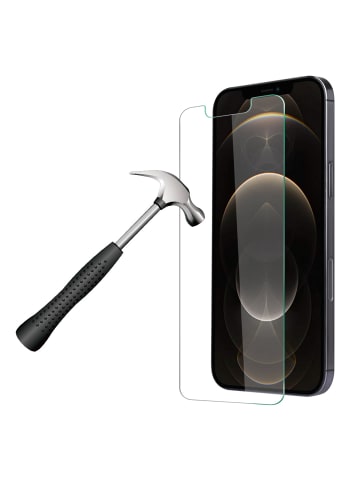 5D-Panzerglas für iPhone 12 Pro Max in Transparent
