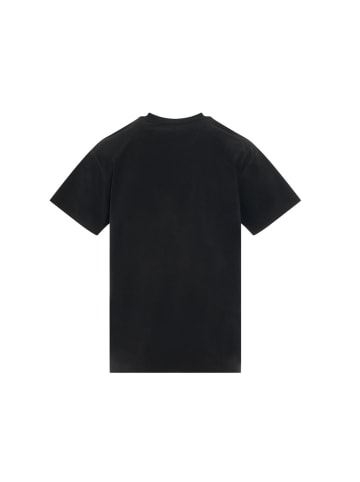 Schwarz Baumwolle T-Shirt
