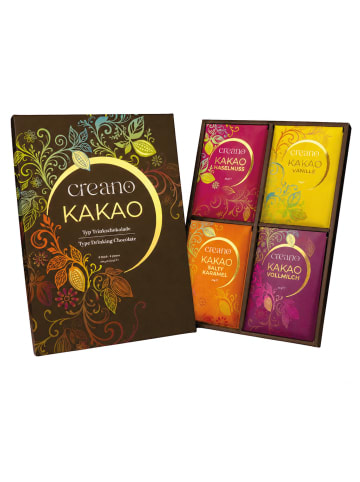 Kakao Geschenkset Trinkschokolade 8er – 8 Portionsbeutel à 33 g,  264gr netto