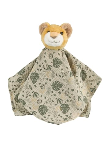 Schmusetuch L LÖWE Leo in steingrau