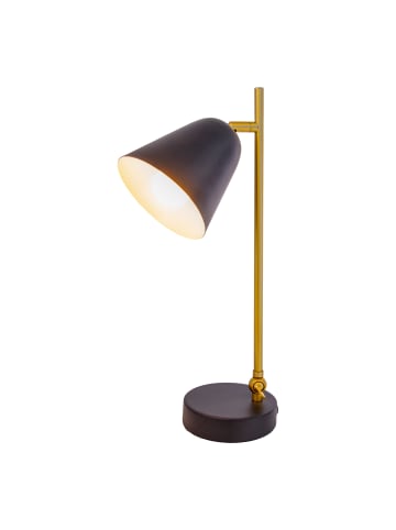 Tischleuchte "TRITON" in schwarz - (L)12 cm x (B)12 cm x (H)42.5 cm