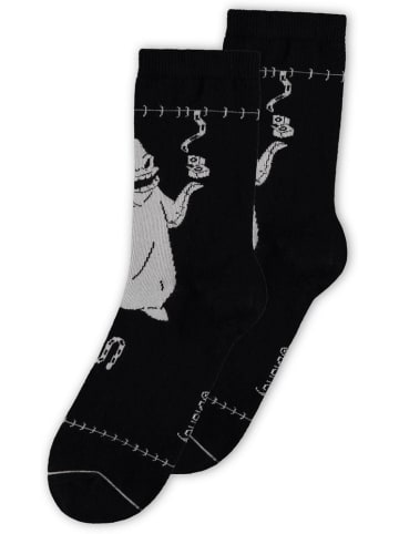 Socke "Nightmare Before Christmas - Novelty Socks (2Pack)" in Schwarz