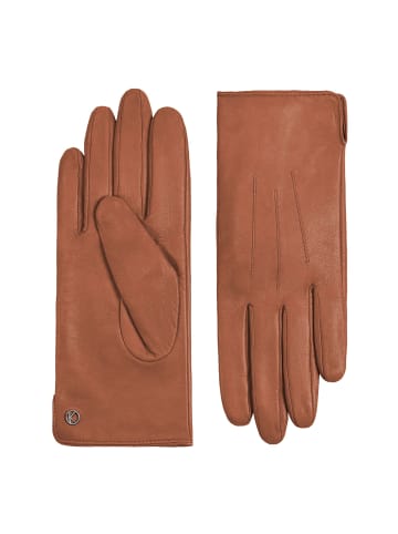 Carla Handschuhe Leder tobacco