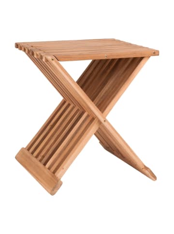 Hocker Erto Teak Dekor 40 x 35 cm