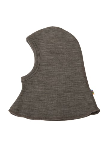 Schalmütze Merinowolle in beige