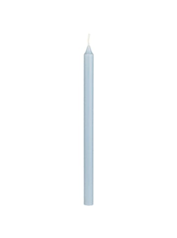 Celia Dünne hohe Kerze aus 20 cm aus Ø 1,3 cm in staubig blau