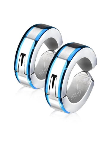 Ohrstecker in Blau