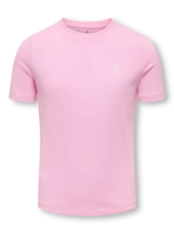 Rundhals Printshirt Kogbolette in sweet lilac