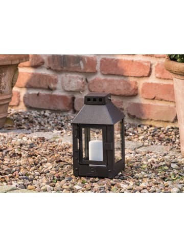 Allwetter Laterne MICRO Schwarz 25 cm