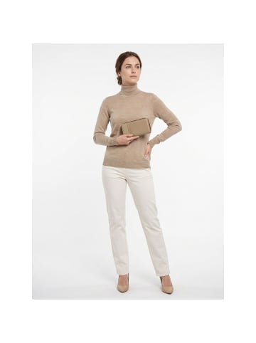 Geldbörse 19 cm taupe