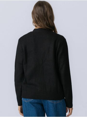 Strickjacke Knitted Cardigan in Black