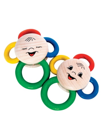 Rassel "Blümchen" in Bunt